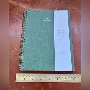 New Dot Grid Appointed Notebook The Workbook Fern Green 70lb Writing Coil Bound